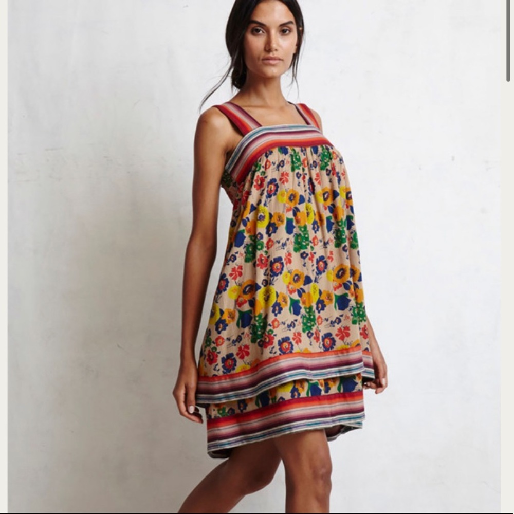 warm ny Margaritaville Floral Boho Sundress